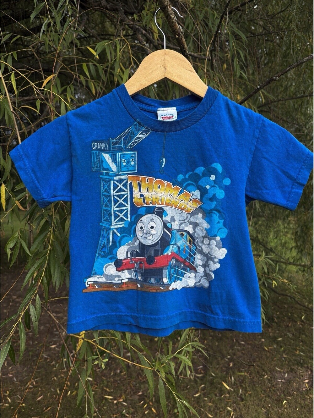 Vintage Y2K Toddler T-Shirt AOP Thomas & Friends Size 4T